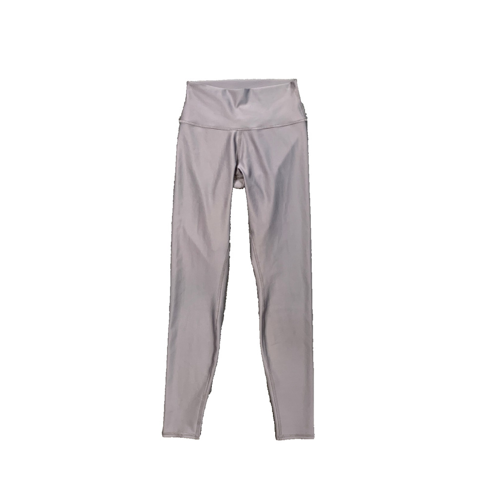 Alo Yoga Leggings Womens S Small Dusty Grapemist High Waist Airlift Ankle Yoga